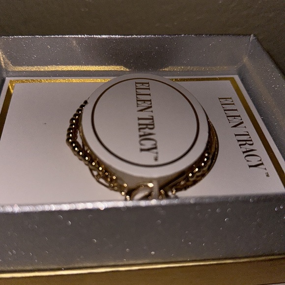 Ellen tracy Fashion Jewelry Gold Tone Bracelet - Picture 3 of 6